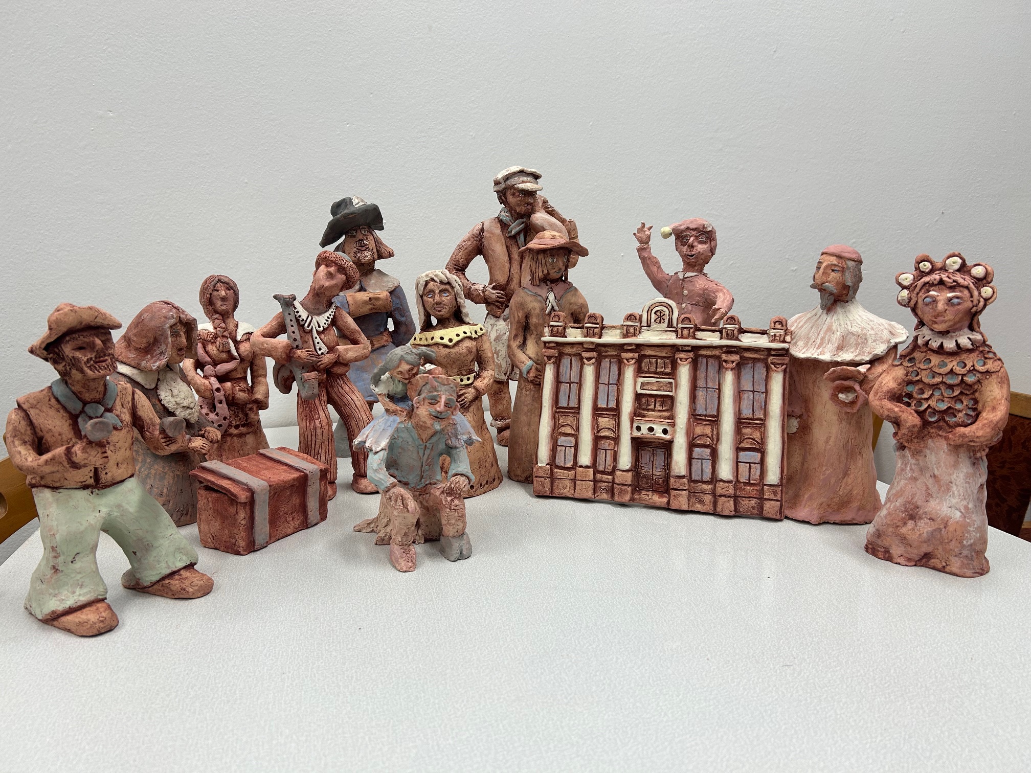 Vysokomýtský keramický betlém